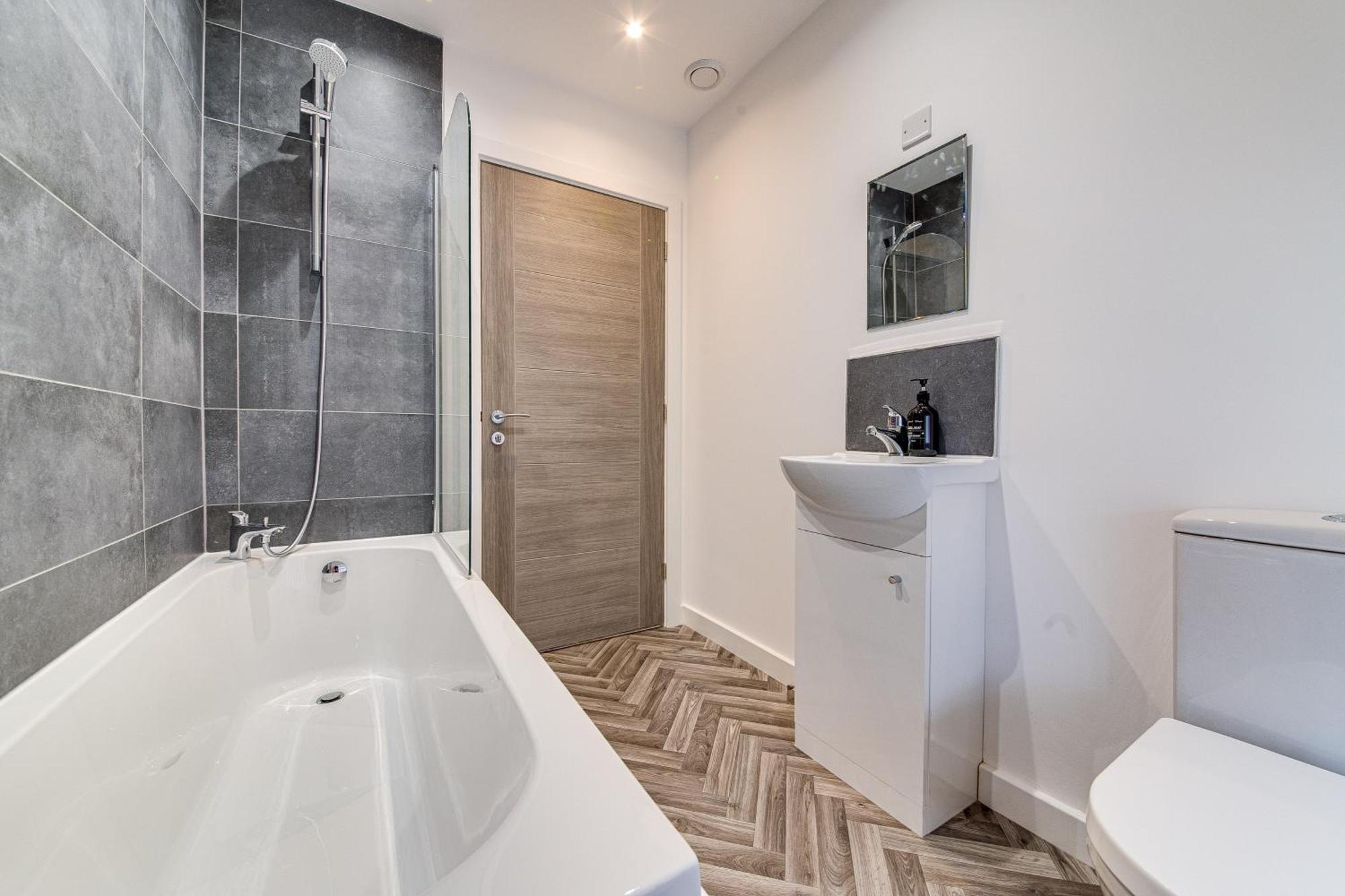 沃克索普Stylish & Contemporary 2-Bed Townhouse - Parking - Wi-Fi - Netflix公寓 客房 照片